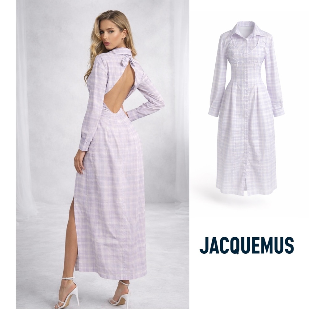NEW JACQUEMUS La Robe Valensole Dress